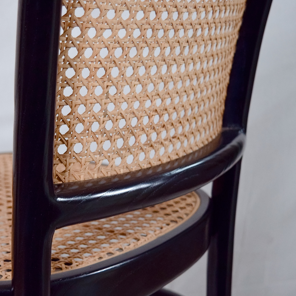 Silla Comedor Teka Rattan - detalle respaldo